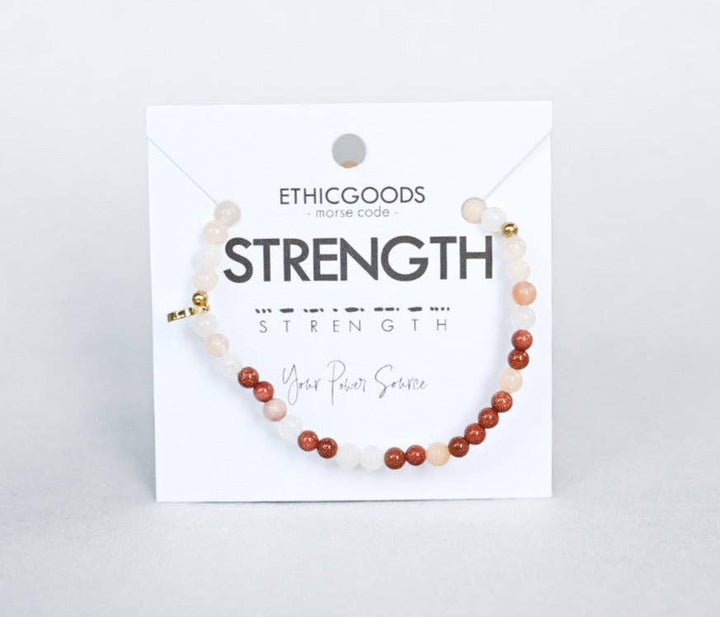 Morse Code Bracelet | STRENGTH
