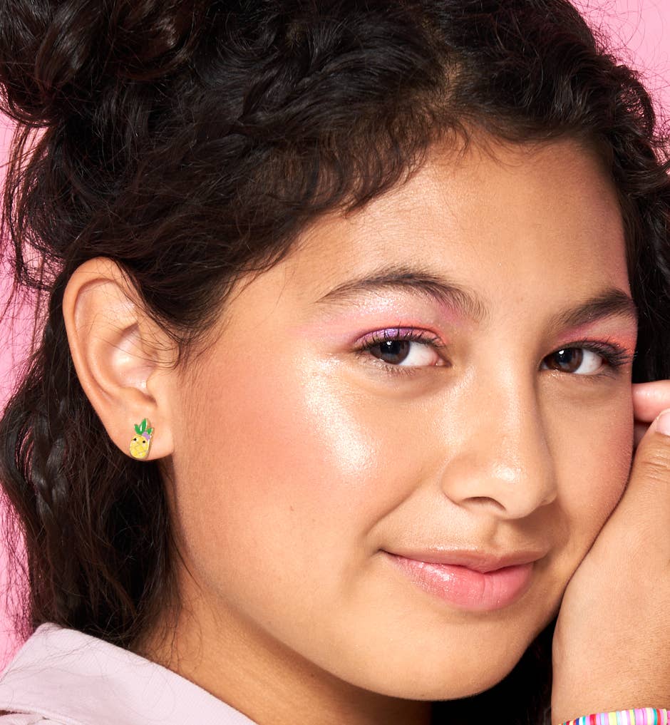 Lookin' Pine Cutie Stud Earrings