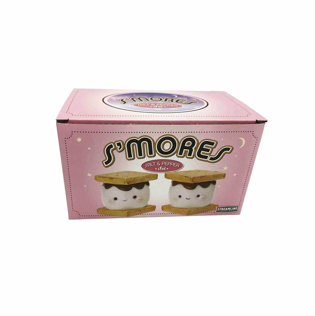 Marshmallow S'More Salt & Pepper Set