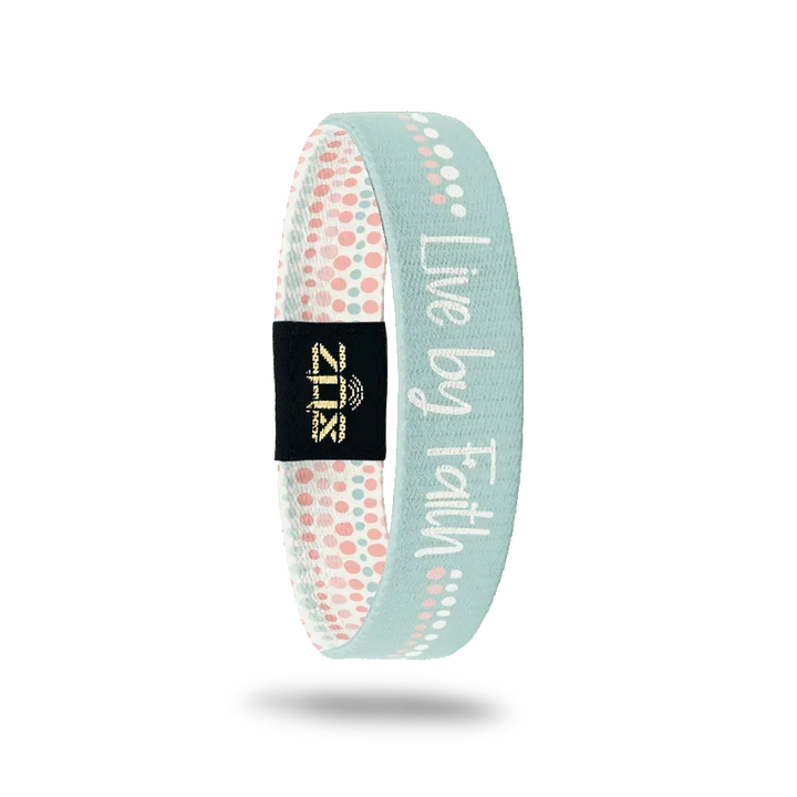 Live By Faith Bible Verse Bracelet