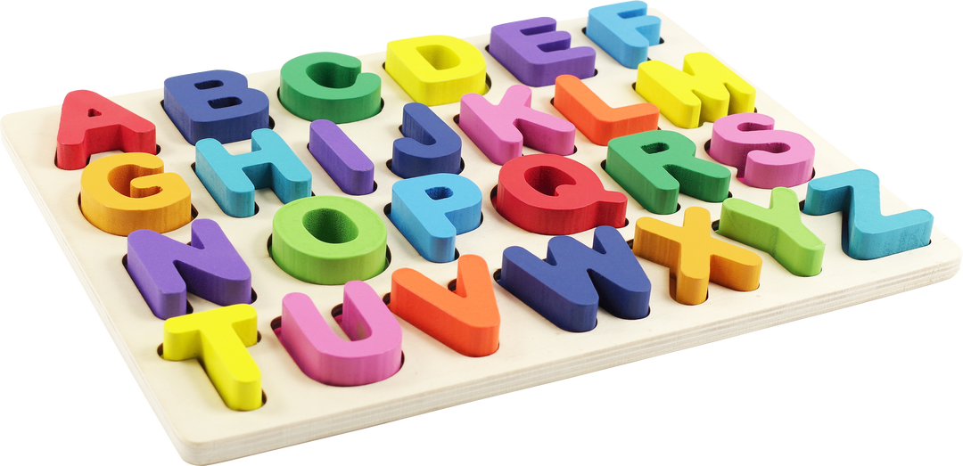 Letters Kids' Wooden Puzzle (26-piece set)