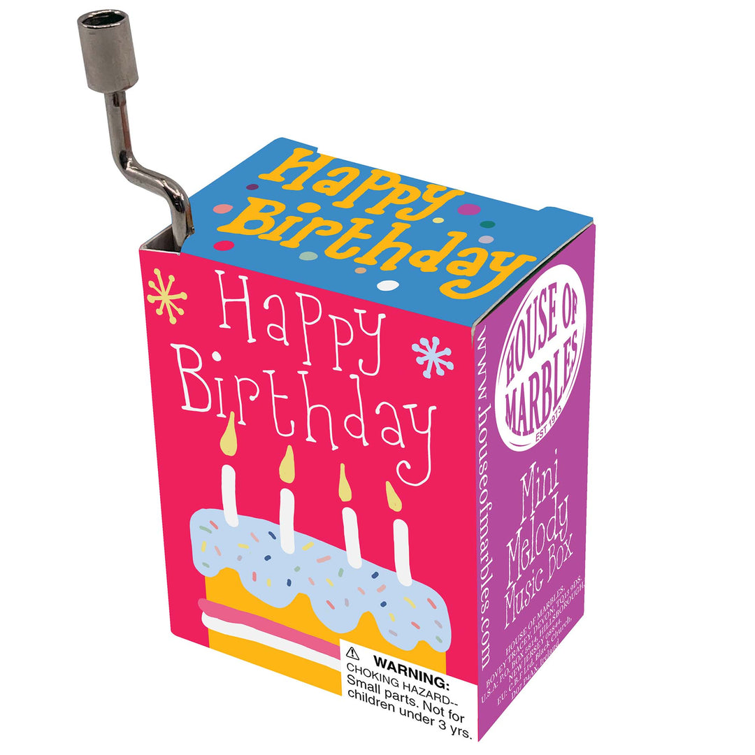 Mini Melody Music Box - Happy Birthday
