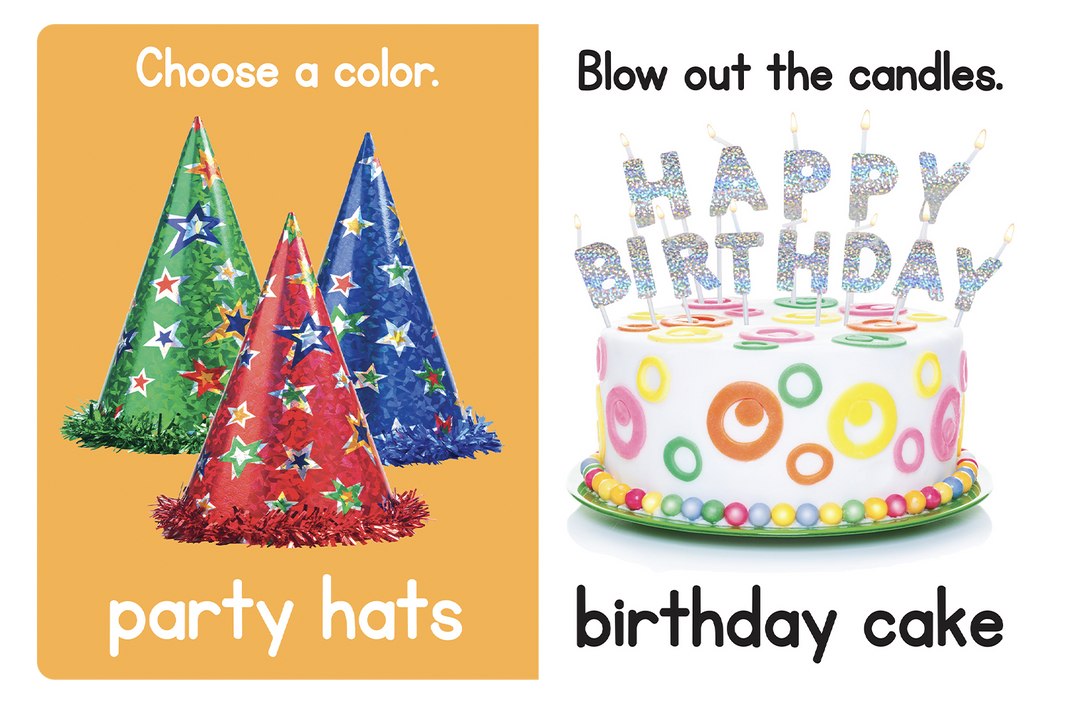 Happy Birthday!  -Touch and Feel Sensory Board Book