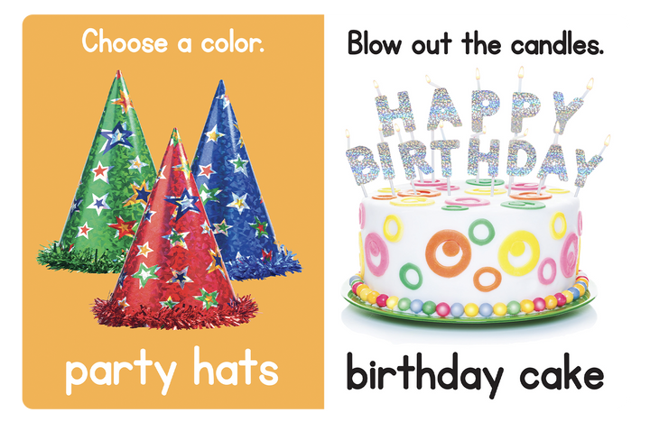 Happy Birthday!  -Touch and Feel Sensory Board Book