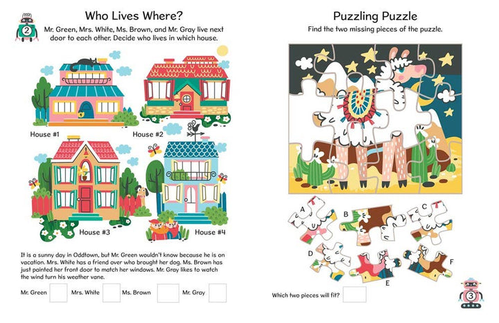 Train Your Brain: Logic Games (Brain Teasers for Kids)