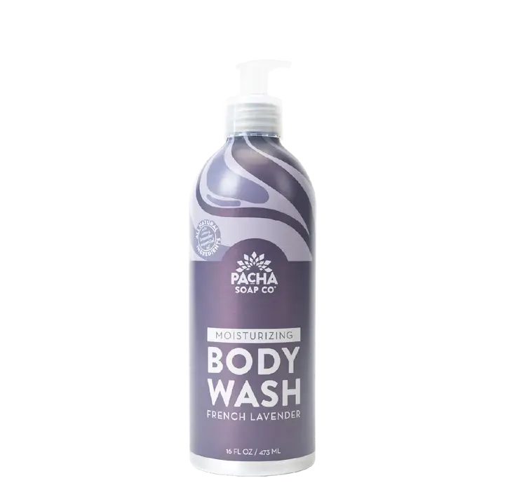 Aluminum French Lavender Body Wash