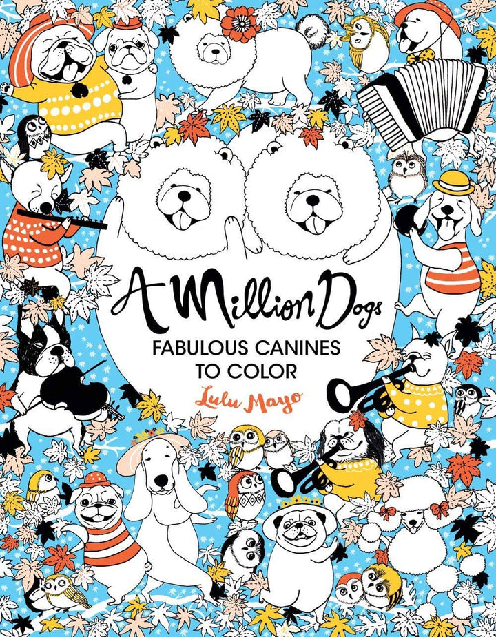 A Million Dogs Coloring Book