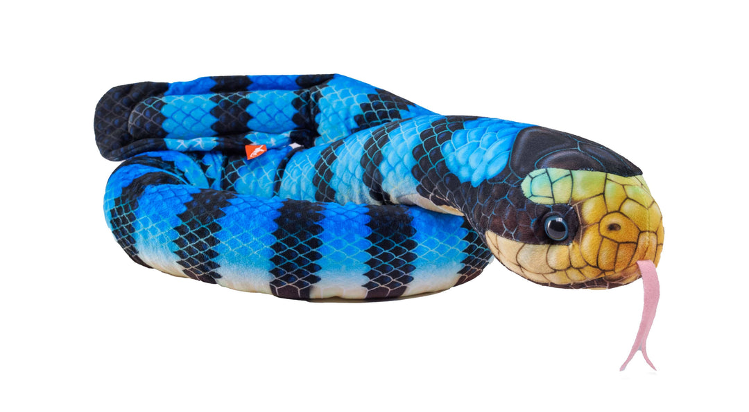 Sea Snake Yellow Lipped Stuffed Animal 54"