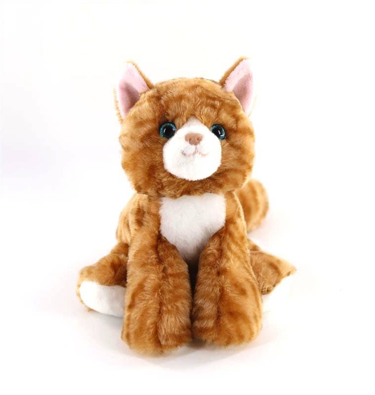 9" (20cm) Tabby Cat Orange