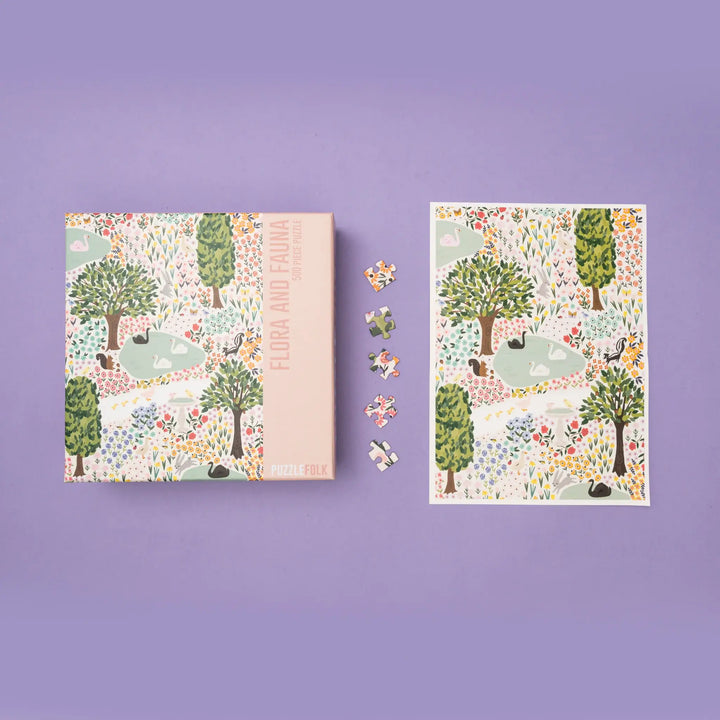 Flora & Fauna 500 piece puzzle