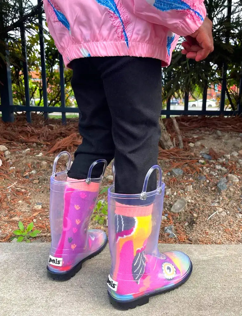 PEEK-A-BOOTS! See-Thru Rain Boots for Kids – Small Town Famous