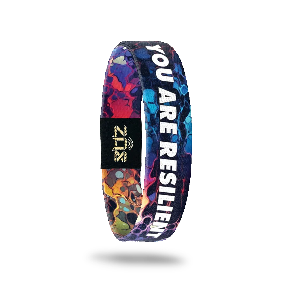 You Are Resilient Interactive Affirmation Bracelet