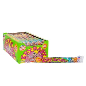 cry baby extra sour bubble gum tube