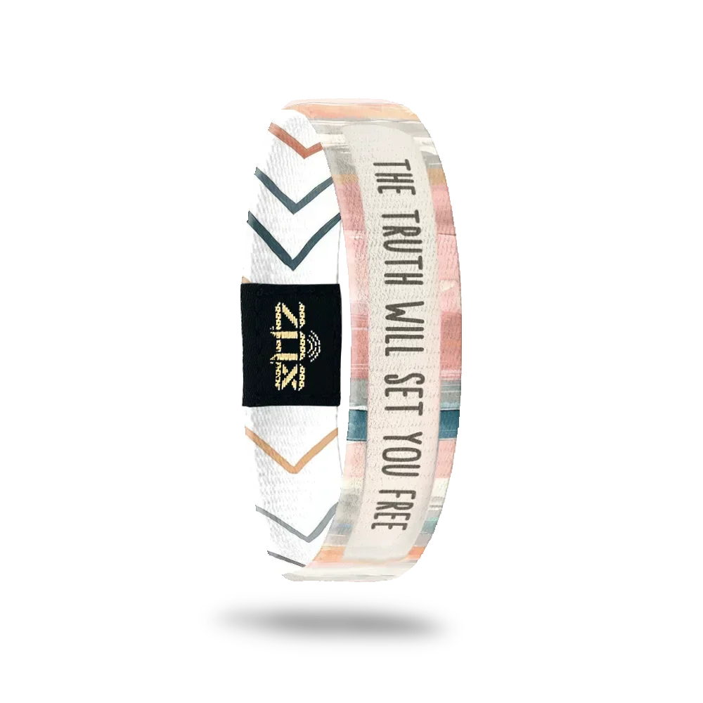 The Truth Will Set You Free Bible Verse Bracelet