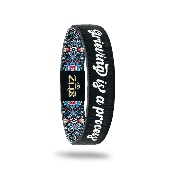 Grieving Is A Process Interactive Affirmation Bracelet