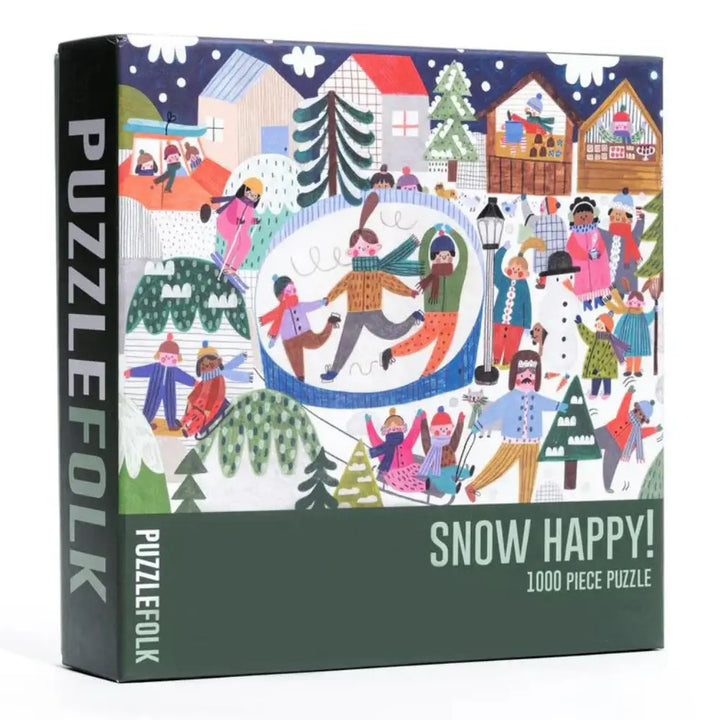 Snow Happy 1,000 Piece Puzle