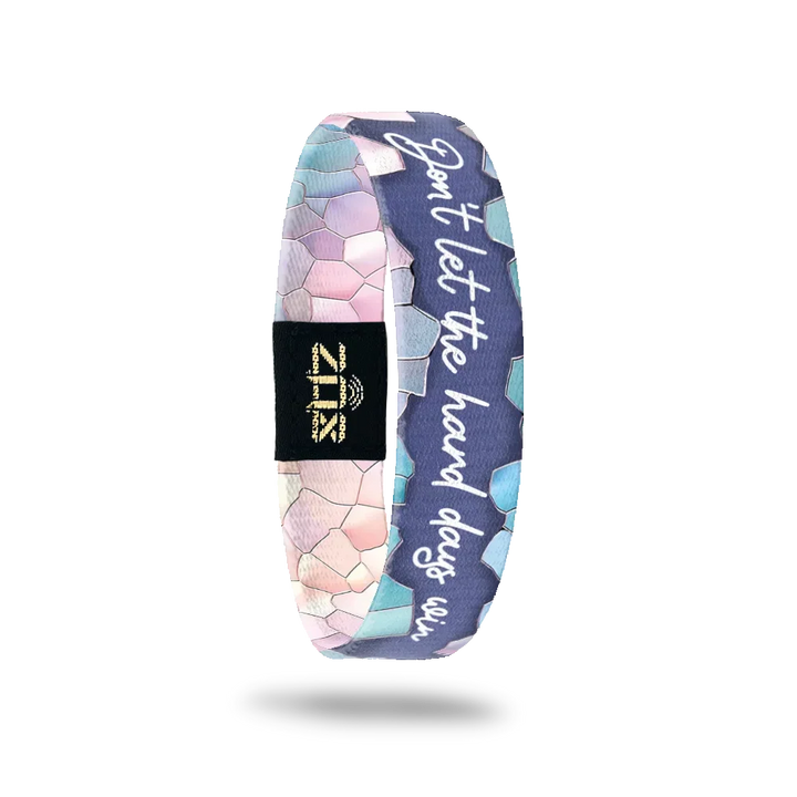 Don't Let the Hard Days Win Interactive Affirmation Bracelet