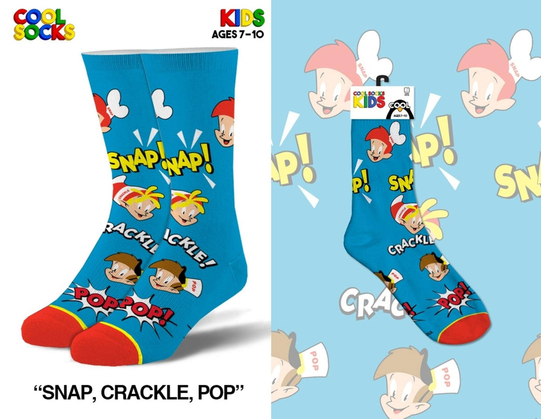 Snap, Crackle, Pop 7-10 Socks - Kids
