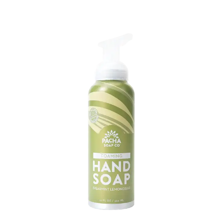 Aluminum Spearmint Lemongrass Foaming Hand Soap