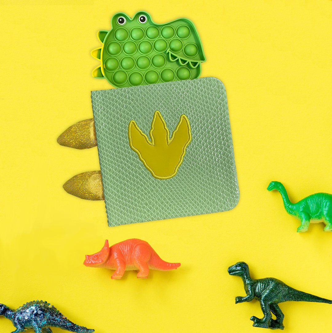 Little T-Rex - Your Sensory Fidget Friend with Textured Cover