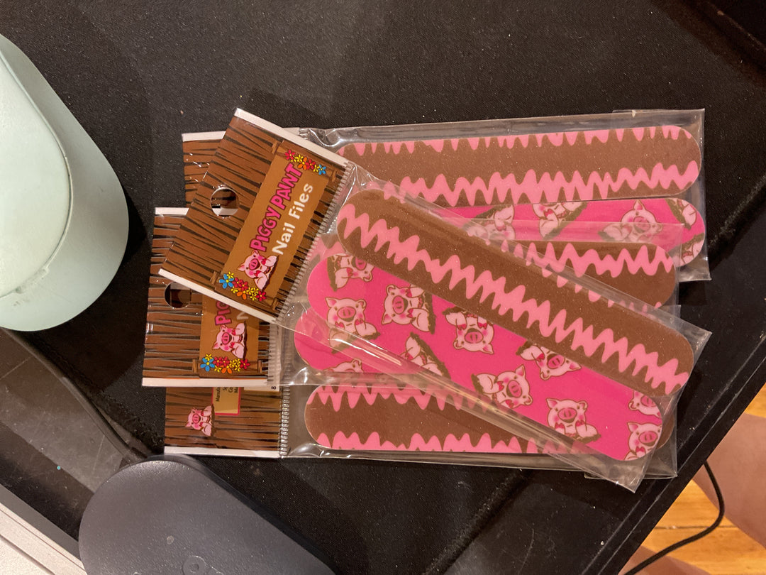 Piggy Paint Nail Files