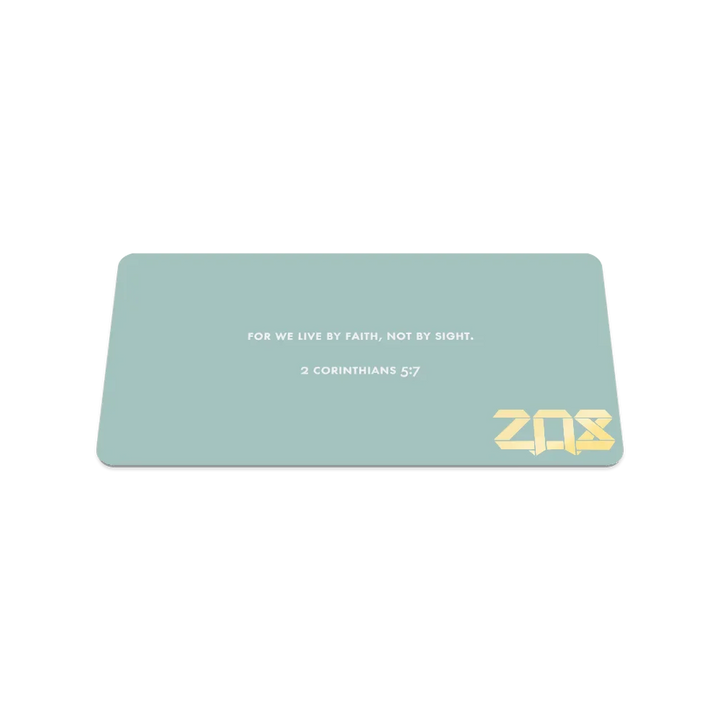 Live By Faith Bible Verse Bracelet