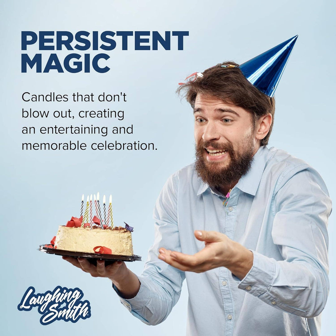 Magic Relighting Candles - (30 pk) - Trick Happy Birthday Party Decorations for Cakes