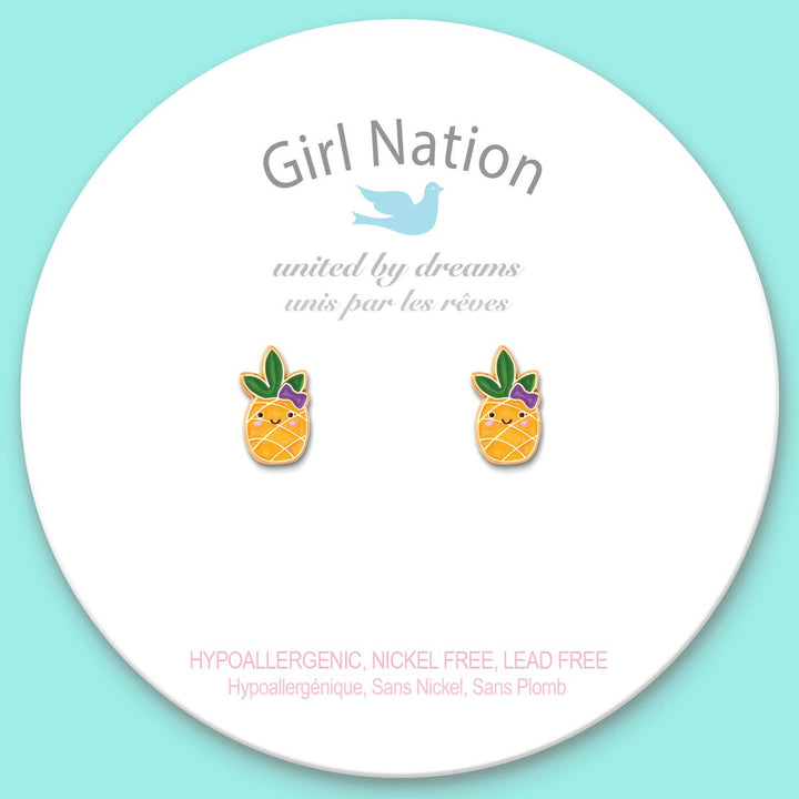 Lookin' Pine Cutie Stud Earrings