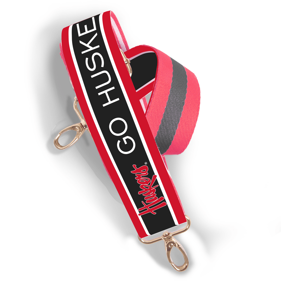 Patterned Shoulder Strap 1.5" - Nebraska