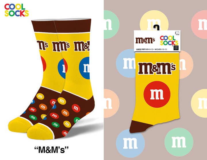 M&Ms - Mens Crew Folded