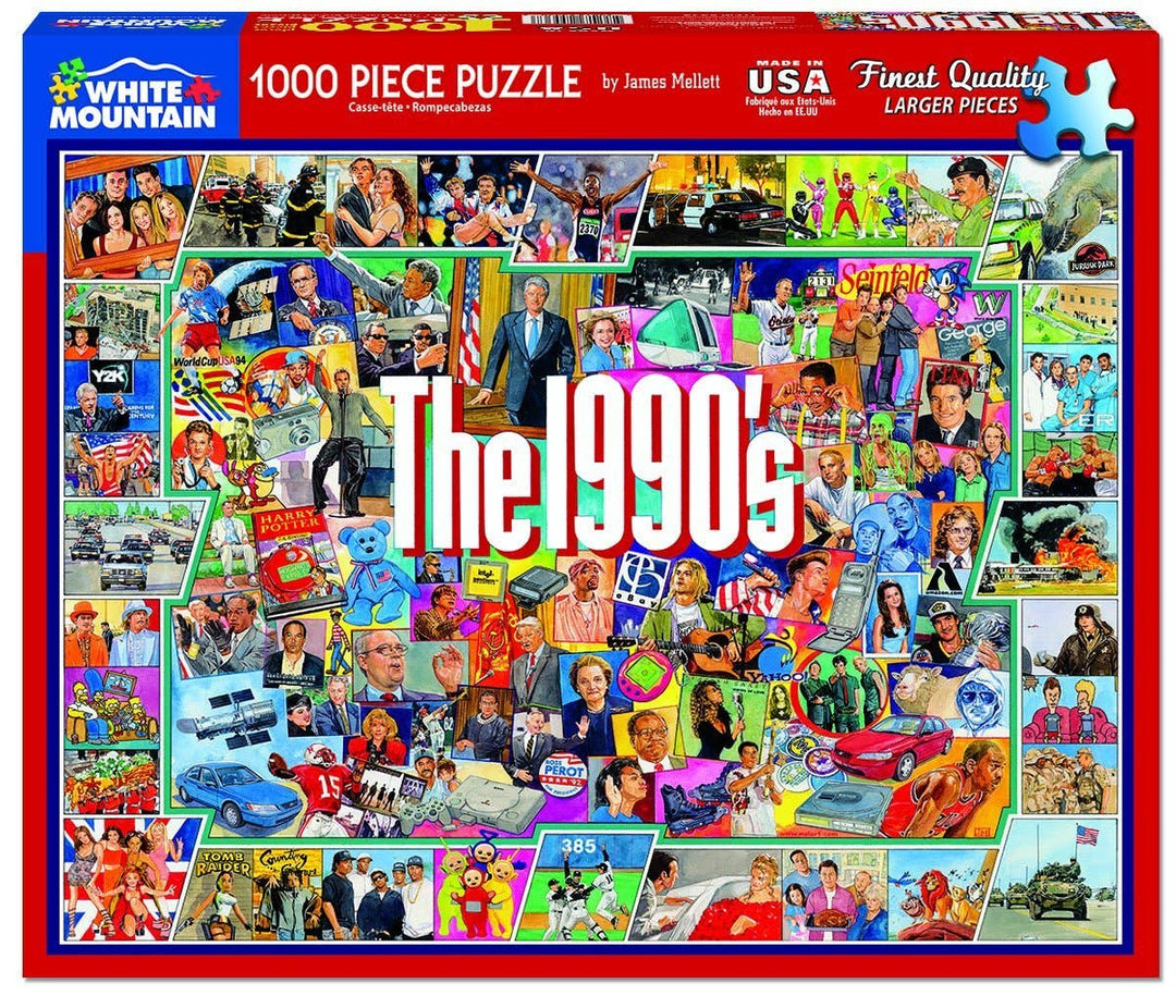 The Nineties (959pz) - 1000 Piece Jigsaw Puzzle