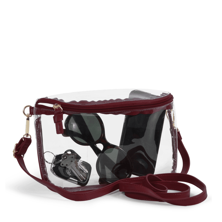 Black Clear Purse