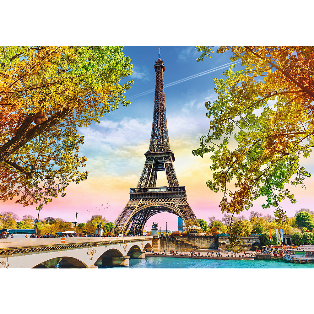 500 Piece Jigsaw Puzzles, Romantic Paris, France
