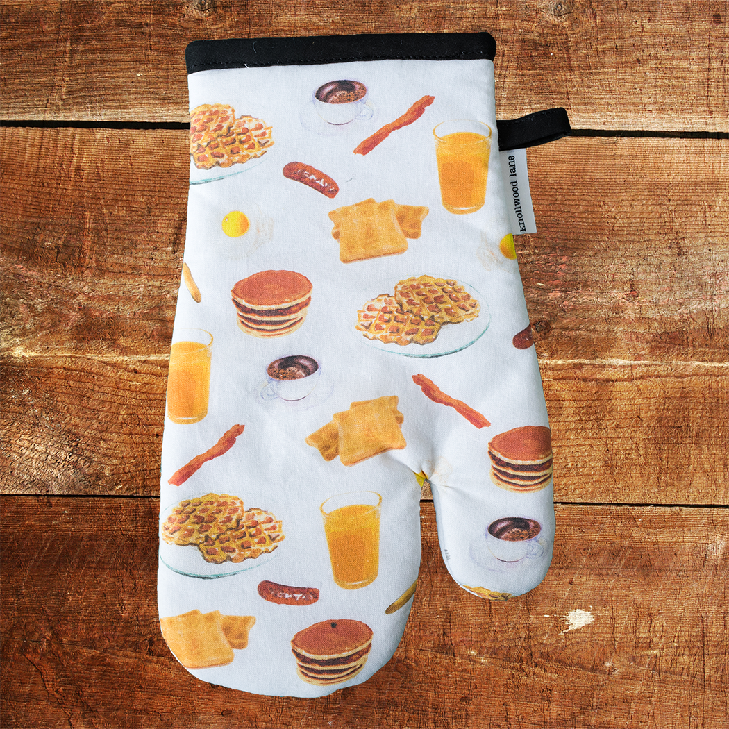 What's For Breakfast Oven Mitt