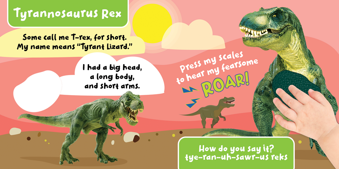 Dinosaurs- Touch and Feel Sound Book