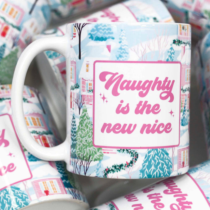 Naughty is the New Nice Funny Christmas Coffee Mug