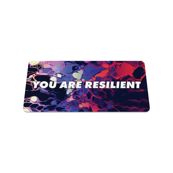 You Are Resilient Interactive Affirmation Bracelet