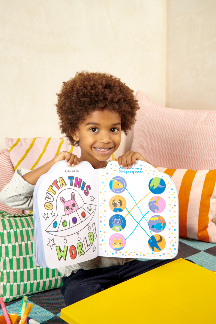 Playful Pages Activity Book -Pets in Space!