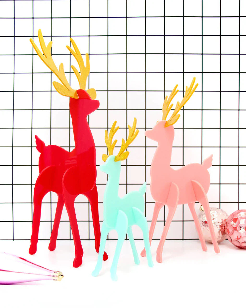 Kailo Chic Acrylic Deer 3 Pcs Colorway 1