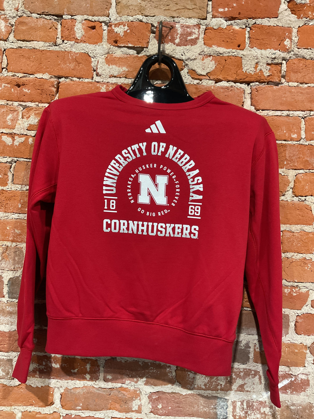 Nebraska Men’s Vintage Adidas Crewneck Sweatshirt