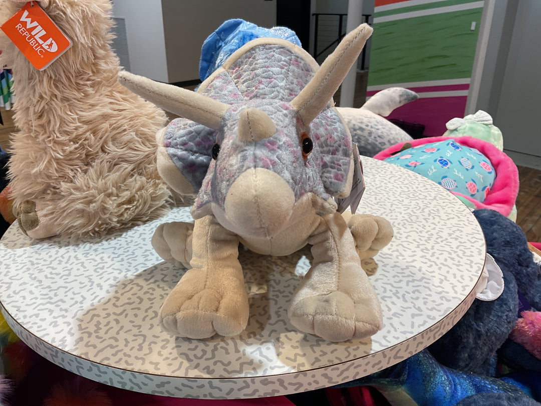 CK Triceratops Stuffed Animal 12"