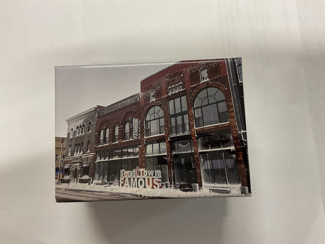 Small Town Famous Building Magnet