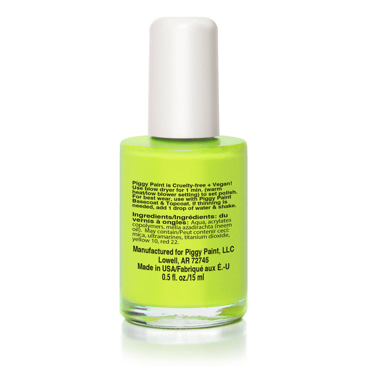Lime Time Water-Based Vegan Kids Nail Polish