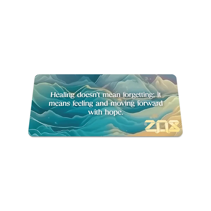 Feel it, Heal it Interactive Affirmation Bracelet