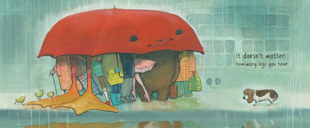 Big Umbrella by Amy June Bates