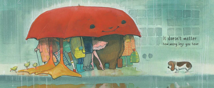 Big Umbrella by Amy June Bates