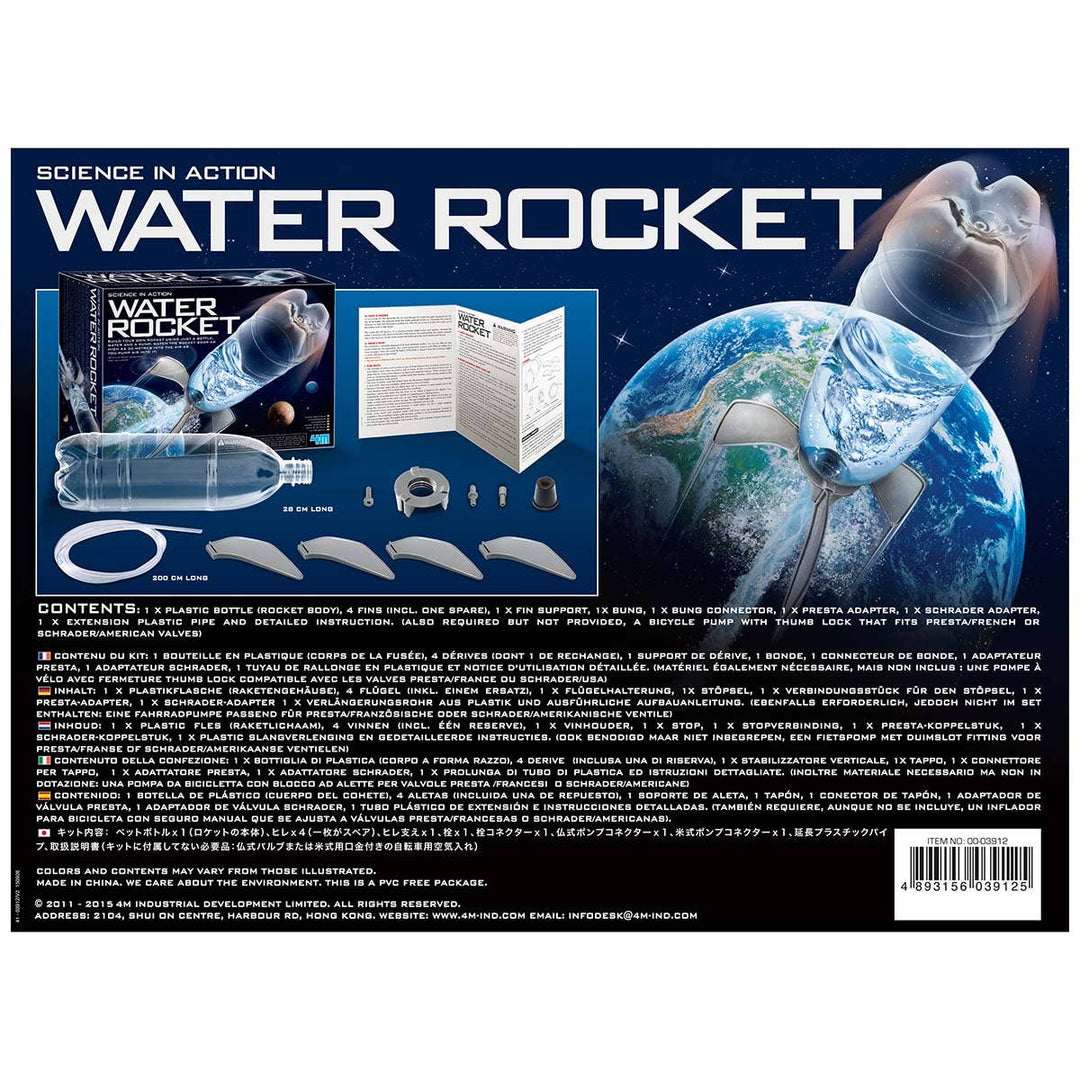 4M Water Rocket DIY STEM Science Project