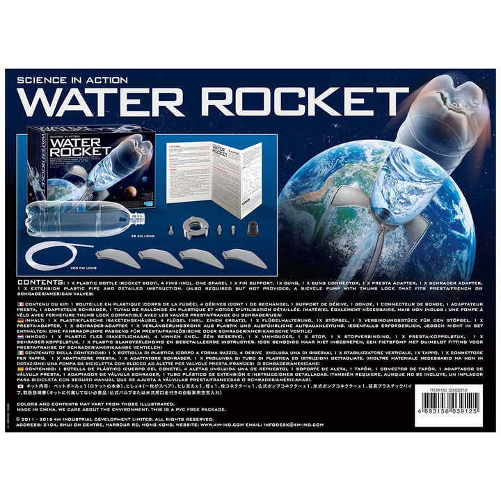 4M Water Rocket DIY STEM Science Project