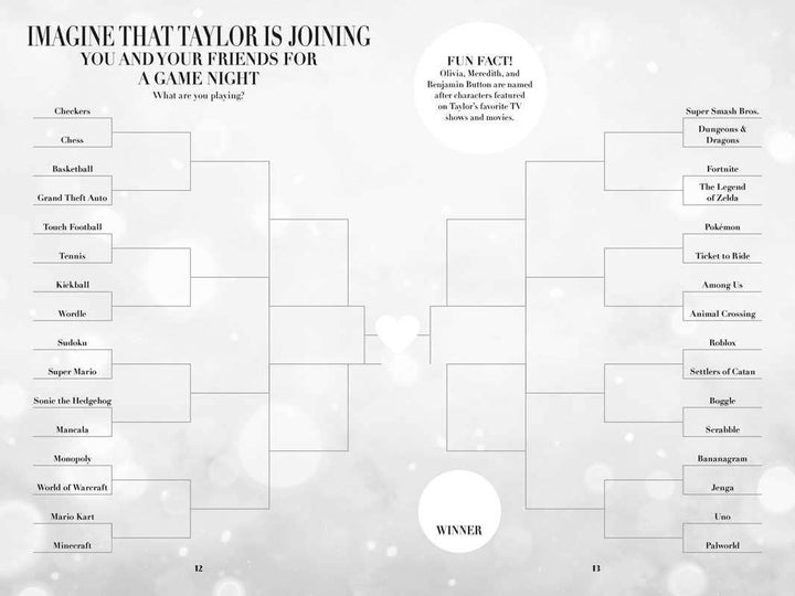 Bracketivity Taylor Swift by Corri  Clark