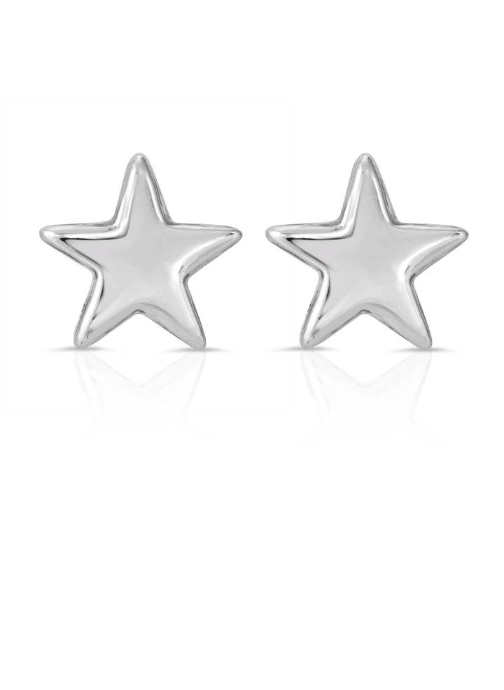 New Moon Silver Earrings - SHINE/STAR 1 pc